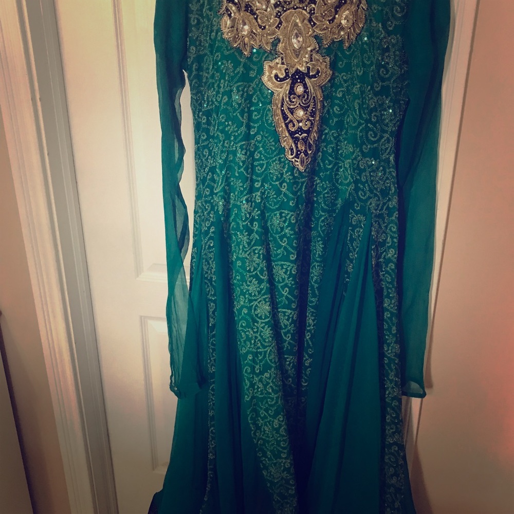 Anarkali Evening Wear Maxi Dress